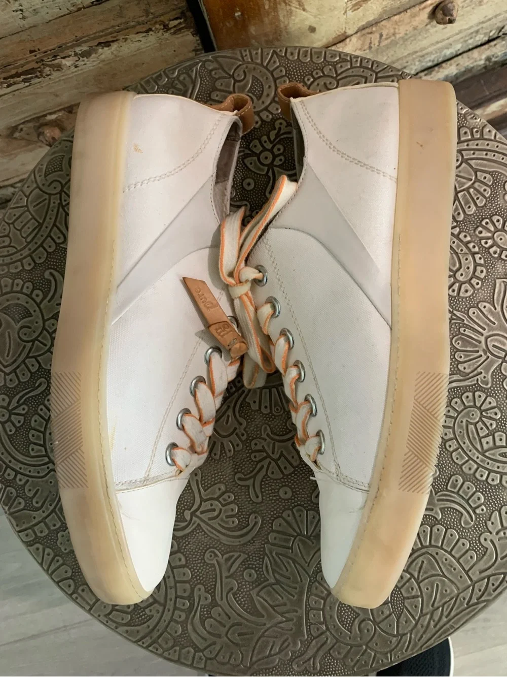 Paul Green PGB Zero 1 Pure Go White Casual Low-Top Sneakers, 9.5 / 10